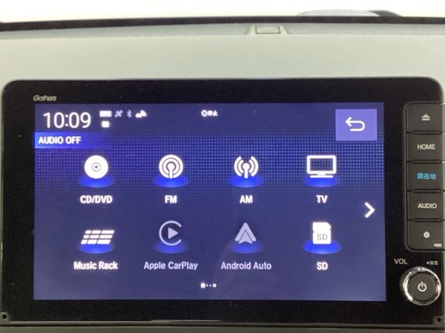 N-BOXカスタム ターボ 中古スタッドレスタイヤ、純正メモリーナビ、ドライブレコーダー前後装着+ETC付 当社デモカー(9枚目)