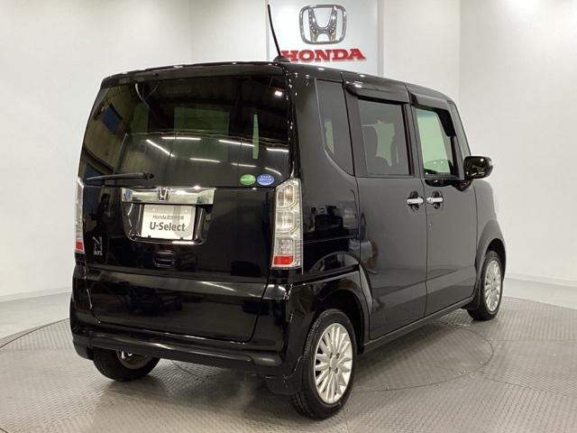 Ｎ－ＢＯＸ ＧＳＳパッケージ　ＥＴＣ　純正メモリーナビ　純正アルミホイール　シートヒーター　衝突軽減ブレーキ　横滑り防止　バックカメラ　キーレス　４ＷＤ　両側電動スライドドア（3枚目）