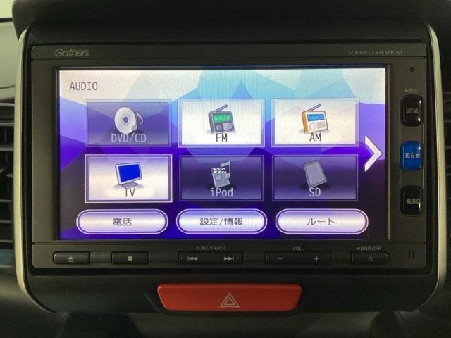 Ｎ－ＢＯＸ ＧＳＳパッケージ　ＥＴＣ　純正メモリーナビ　純正アルミホイール　シートヒーター　衝突軽減ブレーキ　横滑り防止　バックカメラ　キーレス　４ＷＤ　両側電動スライドドア（6枚目）