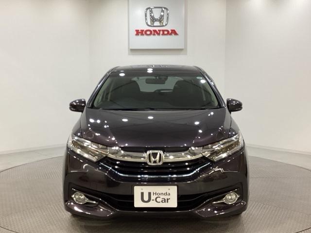 シャトル ハイブリッドX 純正メモリーナビ 純正アルミホイール ホンダセンシング クルーズコントロール 衝突軽減ブレーキ 横滑り防止 バックカメラ 盗難防止 LEDヘッドライト 4WD(2枚目)