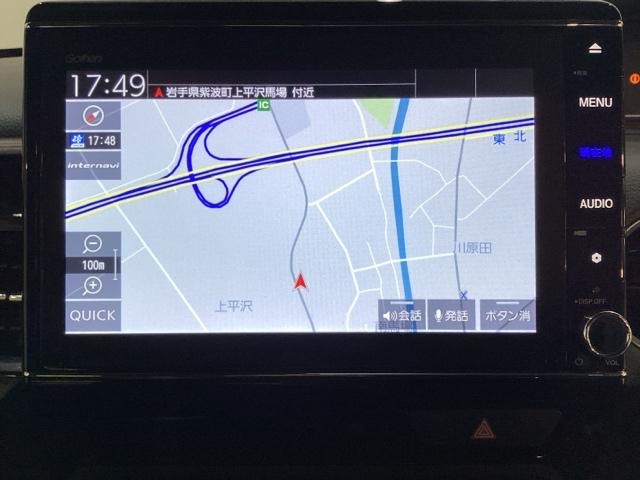 N-BOXカスタム Lターボ 純正メモリーナビ 純正アルミホイール エンジンスターター 両側電動スライドドア シートヒーター ホンダセンシング クルーズコントロール 衝突軽減ブレーキ バックカメラ LEDヘッドライト 4WD(6枚目)