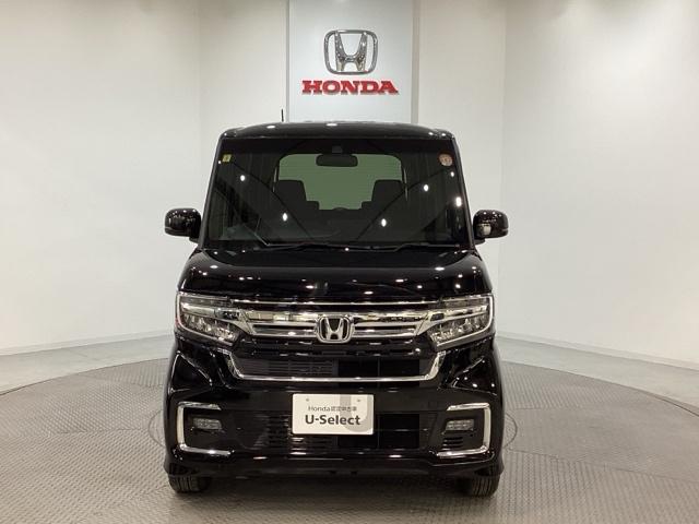 N-BOXカスタム L 純正メモリーナビ 純正アルミホイール 片側電動スライドドア シートヒーター ホンダセンシング クルーズコントロール 衝突軽減ブレーキ 横滑り防止 障害物センサー バックカメラ LEDヘッドライト(2枚目)