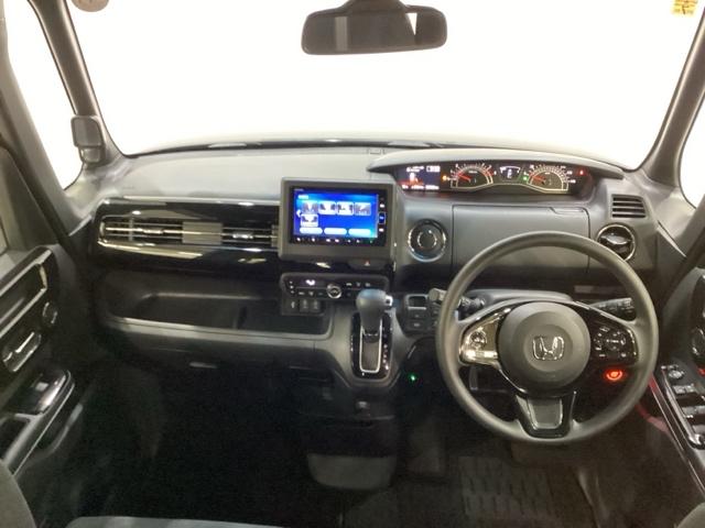 N-BOXカスタム L 純正メモリーナビ 純正アルミホイール 片側電動スライドドア シートヒーター ホンダセンシング クルーズコントロール 衝突軽減ブレーキ 横滑り防止 障害物センサー バックカメラ LEDヘッドライト(5枚目)