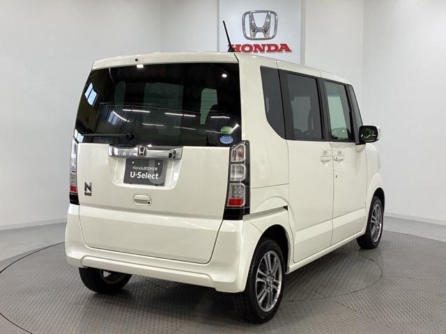 Ｎ－ＢＯＸ Ｇ・Ｌパッケージ　純正アルミホイール　片側電動スライドドア　キーレス　スマートキー　横滑り防止　盗難防止　４ＷＤ（3枚目）
