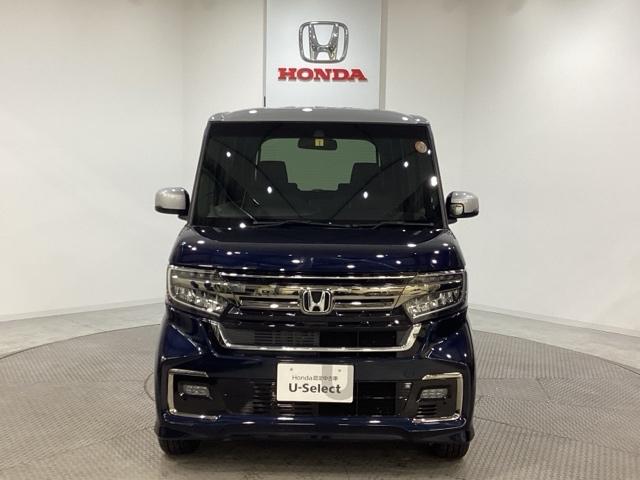 Ｎ－ＢＯＸカスタム Ｌターボ　純正メモリーナビ　純正アルミホイール　シートヒーター　両側電動スライドドア　ホンダセンシング　クルーズコントロール　衝突軽減ブレーキ　横滑り防止　障害物センサー　バックカメラ　ＬＥＤヘッドライト（2枚目）