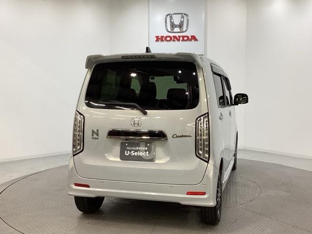 Ｎ－ＷＧＮカスタム Ｌ・ターボ　純正メモリーナビ　純正アルミホイール　ドライブレコーダー　シートヒーター　ホンダセンシング　クルーズコントロール　衝突軽減ブレーキ　横滑り防止　障害物センサー　バックカメラ　ＬＥＤヘッドライト（5枚目）