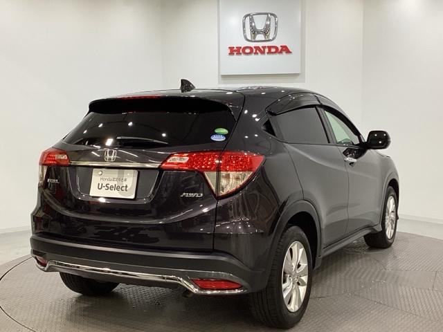 ヴェゼル Ｘ・ホンダセンシング　純正メモリーナビ　リモコンエンジンスターター付　ドライブレコーダー前後装備車　純正アルミホイール　ＥＴＣ　バックカメラ　シートヒーター　衝突軽減ブレーキ　ＬＥＤヘッドライト　ホンダセンシング（3枚目）