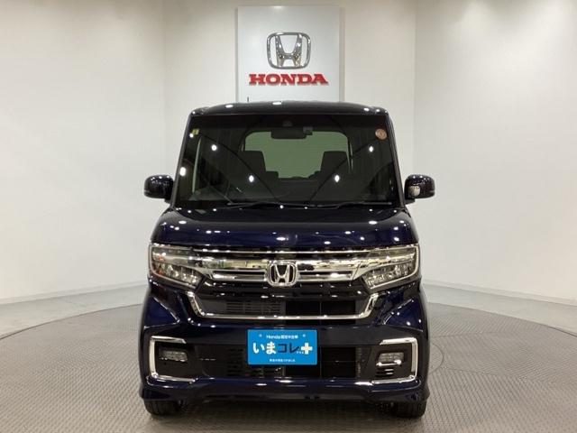 N-BOXカスタム Lターボ 純正メモリーナビ 純正アルミホイール エンジンスターター ドライブレコーダー シートヒーター いまコレ+新品フロアマット付き ホンダセンシング クルーズコントロール 衝突軽減ブレーキ バックカメラ(4枚目)