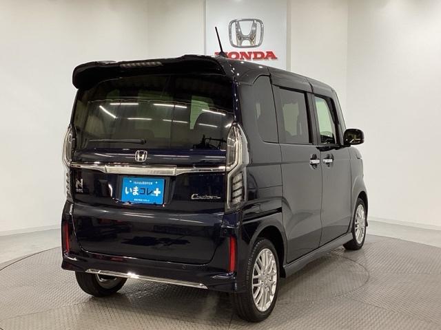 N-BOXカスタム Lターボ 純正メモリーナビ 純正アルミホイール エンジンスターター ドライブレコーダー シートヒーター いまコレ+新品フロアマット付き ホンダセンシング クルーズコントロール 衝突軽減ブレーキ バックカメラ(5枚目)