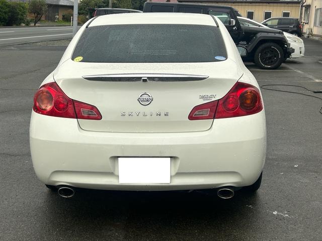 スカイライン ２５０ＧＴ　ＦＯＵＲ　タイプＶ　ドラレコ　バックカメラ　ＥＴＣ　４ＷＤ（4枚目）