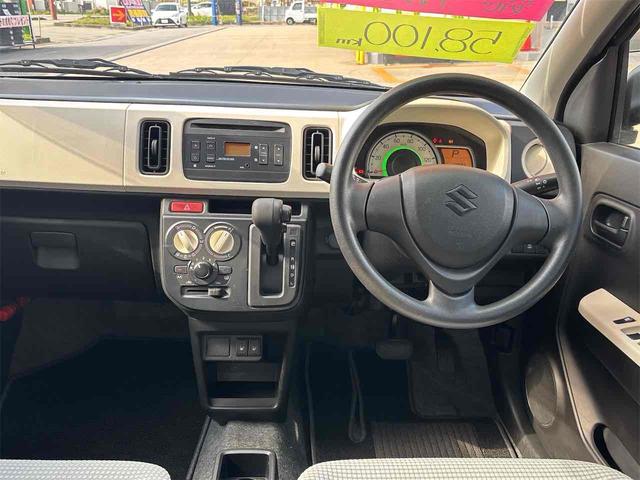 アルト Ｌ　４ＷＤ　キーレスエントリー　アイドリングストップ　シートヒーター　ＣＶＴ　盗難防止システム　ＡＢＳ　ＥＳＣ　ＣＤ　ミュージックプレイヤー接続可　アルミホイール　衝突安全ボディ　エアコン（2枚目）