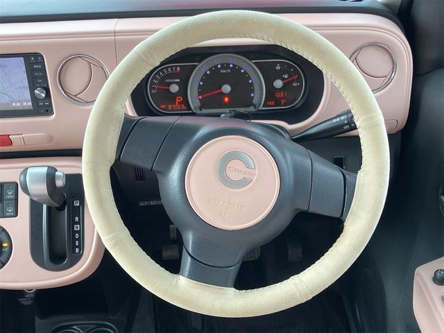 ミラココア ココアＸ　４ＷＤ　バックカメラ　ナビ　ＴＶ　スマートキー　アイドリングストップ　電動格納ミラー　ベンチシート　ＣＶＴ　盗難防止システム　ＡＢＳ　ミュージックプレイヤー接続可　衝突安全ボディ　エアコン（3枚目）