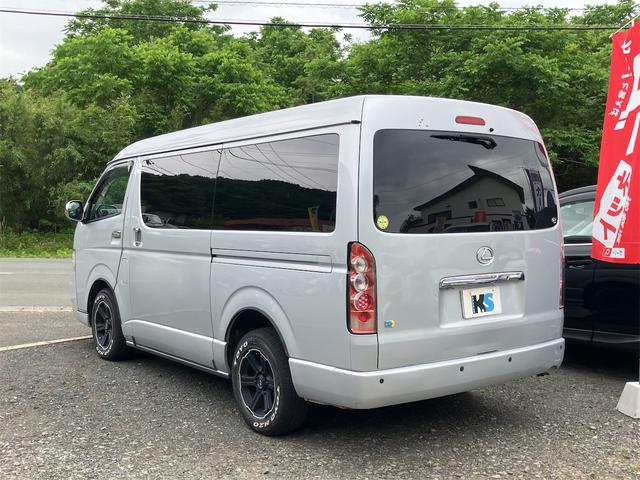 ハイエースワゴン ＤＸ　４ＷＤ　ＥＴＣ　ナビ　ＴＶ　クリアランスソナー　電動スライドドア　電動格納ミラー　ＡＴ　アルミホイール　ＣＤ　ＤＶＤ再生　１００Ｖ電源　ＡＢＳ　エアコン　パワーステアリング　パワーウィンドウ（10枚目）