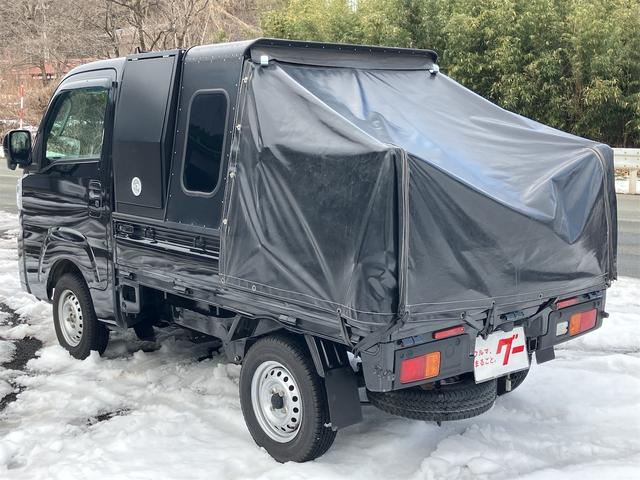 ハイゼットトラック エクストラ　４ＷＤ　軽トラック　ＣＶＴ　衝突被害軽減システム　クリアランスソナー　ナビ　ＴＶ　スマートキー　アイドリングストップ　オートライト　ＥＳＣ　エアコン　パワーステアリング　パワーウィンドウ（7枚目）