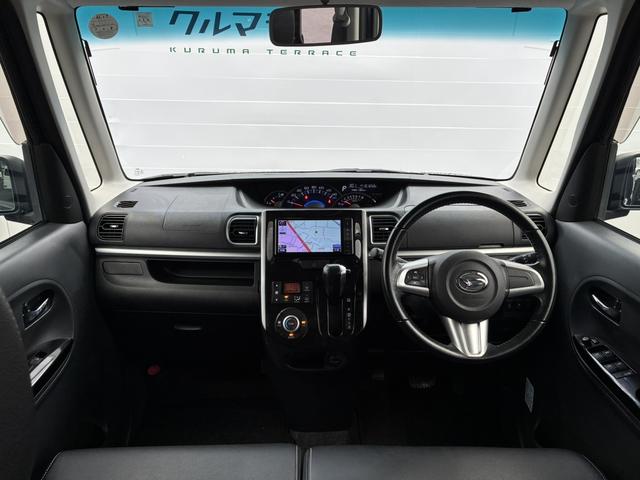 タント カスタムＲＳ　トップエディションＳＡ　両側電動スライドスマートアシストナビＥＴＣＢｌｕｅｔｏｏｔｈハーフレザー革巻きステアリングＬＥＤヘッドライトオートエアコン純正１５インチアルミステアリングスイッチフロントフォグアイドリングストップ（11枚目）