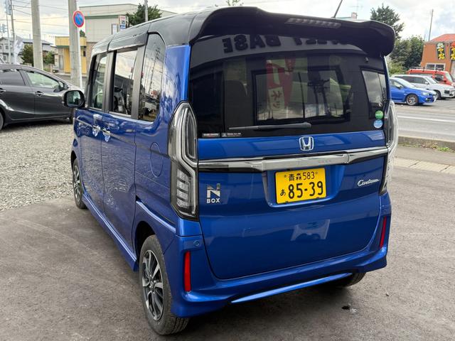 Ｎ－ＢＯＸカスタム Ｇ・Ｌホンダセンシング　４ＷＤ　純正８インチナビ　バックカメラ　フルセグＴＶ　Ｂｌｕｅｔｏｏｔｈ　純正エンジンスターター　ＥＴＣ　両側スライド片側パワースライドドア　禁煙　ドライブレコーダー（28枚目）