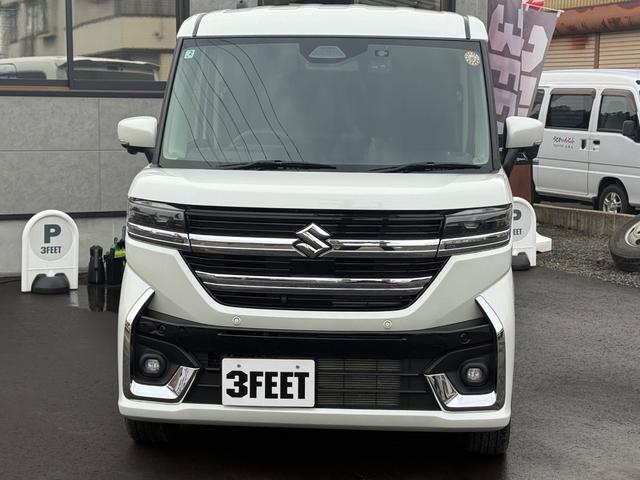 スペーシアカスタム ハイブリッドＸＳ　４ＷＤ　Ｒ１２年２月ｏｒ１０万ｋｍまで保証　純正９インチナビ　フルセグＴＶ　Ｂｌｕｅｔｏｏｔｈ　アラウンドビューモニター　両側パワースライドドア　ガラスフィルム　オットマン（24枚目）