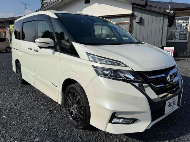 セレナ ハイウェイスター　４ＷＤ　ＥＴＣ　全周囲カメラ　ナビ　ＴＶ　クリアランスソナー　オートクルーズコントロール　パークアシスト　衝突被害軽減システム　両側電動スライドドア　スマートキー　アイドリングストップ　電動格納ミラー（3枚目）