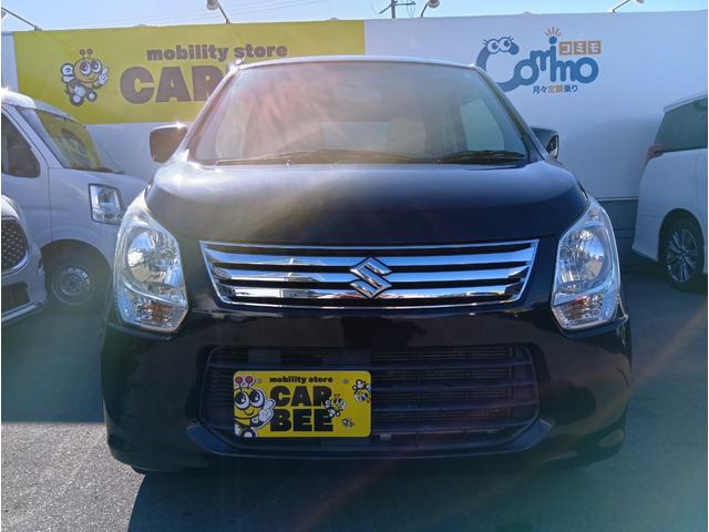 ワゴンＲ ＦＸ　キーレスエントリー　アイドリングストップ　ベンチシート　ＣＶＴ　盗難防止システム　ＡＢＳ　ＣＤ　衝突安全ボディ　エアコン　パワーステアリング　パワーウィンドウ（2枚目）