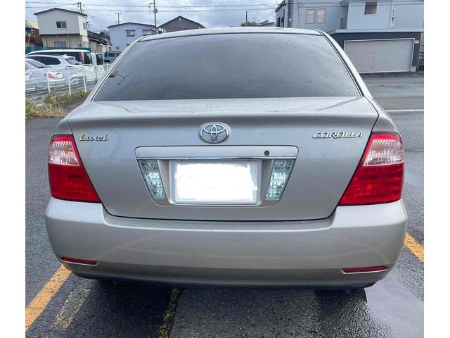 カローラ ラグゼール 4WD ナビ アルミホイール オートライト HID AT キーレスエントリー 電動格納ミラー 盗難防止システム パワーシート 衝突安全ボディ ABS エアコン パワーステアリング パワーウィンドウ(3枚目)
