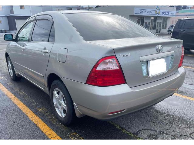 カローラ ラグゼール 4WD ナビ アルミホイール オートライト HID AT キーレスエントリー 電動格納ミラー 盗難防止システム パワーシート 衝突安全ボディ ABS エアコン パワーステアリング パワーウィンドウ(4枚目)