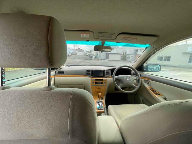 カローラ ラグゼール 4WD ナビ アルミホイール オートライト HID AT キーレスエントリー 電動格納ミラー 盗難防止システム パワーシート 衝突安全ボディ ABS エアコン パワーステアリング パワーウィンドウ(19枚目)