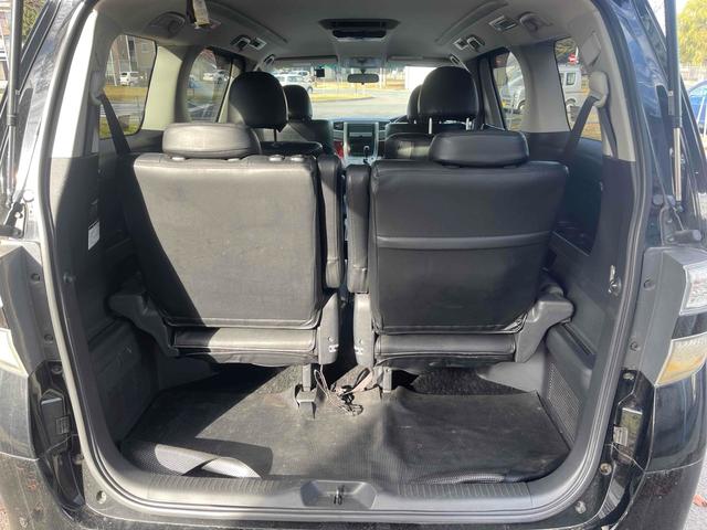 ヴェルファイア 2.4Z 車検2年付き納車 4WD ドライブレコーダー クリアランスソナー 両側電動スライドドア HID スマートキー 後席モニター 3列シート アルミホイール 盗難防止システム 衝突安全ボディ エアコン(21枚目)