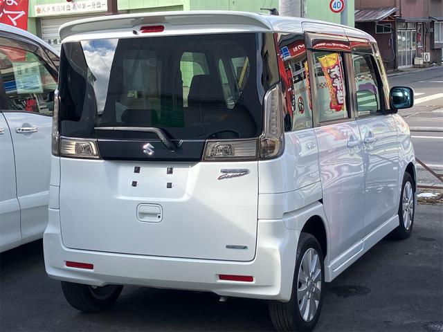 スペーシアカスタム ＸＳ　車検２年付き　４ＷＤ　両側スライド・片側電動　ナビ　ＴＶ　オートライト　ＨＩＤ　スマートキー　アイドリングストップ　電動格納ミラー　シートヒーター　ベンチシート　盗難防止システム　ＣＤ　ＤＶＤ再生（3枚目）