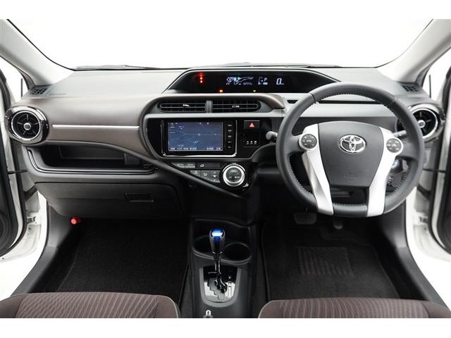 アクア G バックモニタ セキュリティー デュアルエアバック ナビTV パワーウィンドウ 1オーナ- 地デジ ESC ATエアコン ABS パワーステアリング オートクルーズ 運転席エアバッグ DVD再生機能(4枚目)