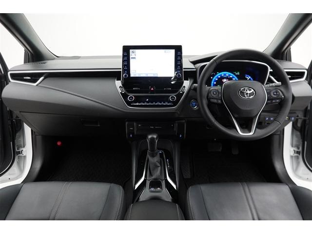 カローラスポーツ ハイブリッドＧ　地デジ　衝突被害軽減ブレーキ　Ｂカメラ　ＬＥＤヘッドライト　メモリーナビ　ドラレコ　ＤＶＤ再生　ＥＴＣ　オートエアコン　ミュージックプレイヤー接続可　スマートキー　ワンオーナー　キーレス　盗難防止装置（4枚目）