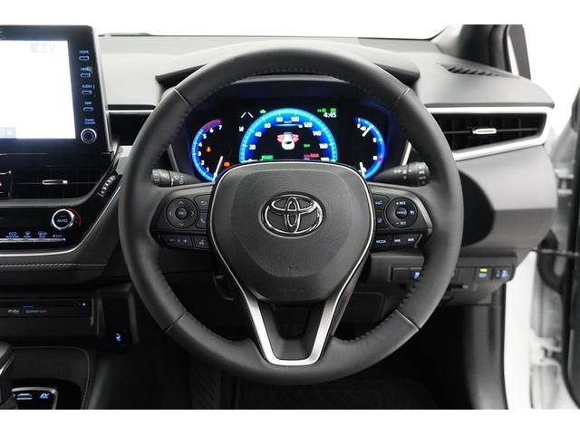 カローラスポーツ ハイブリッドＧ　地デジ　衝突被害軽減ブレーキ　Ｂカメラ　ＬＥＤヘッドライト　メモリーナビ　ドラレコ　ＤＶＤ再生　ＥＴＣ　オートエアコン　ミュージックプレイヤー接続可　スマートキー　ワンオーナー　キーレス　盗難防止装置（16枚目）