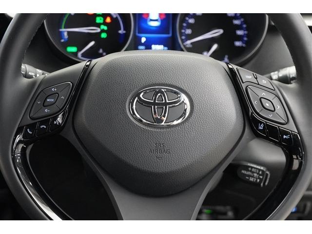 C-HR G モード ネロ リアカメラ 衝突軽減 LEDヘッドライ ミュージックプレイヤー接続可 クルコン 横滑り防止 パワーウインドウ オートエアコン フルセグテレビ サイドエアバッグ エアバック ナビTV メモリナビ ETC(16枚目)