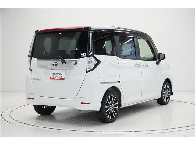 ルーミー カスタムＧ－Ｔ　助手席エアバック　両側オートスライドドア　スマートキープッシュスタート　ＬＥＤライト　１オーナー　横滑り防止機能　クルコン　ＥＴＣ付　アルミホイール　キーレス　ＤＶＤ　ドラレコ　ナビ＆ＴＶ　エアバッグ（5枚目）