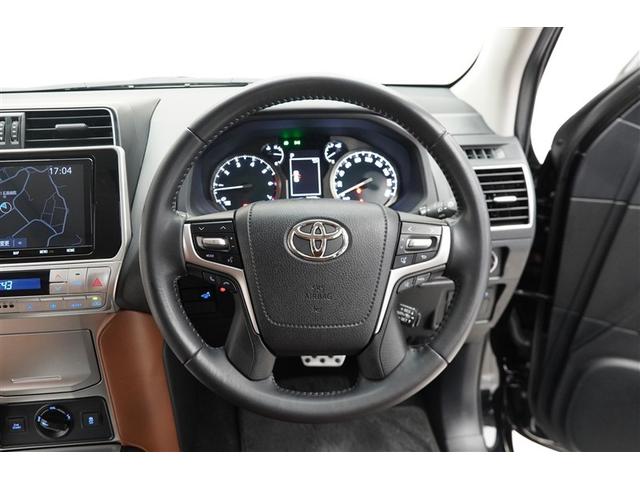 ランドクルーザープラド TX Lパッケージ 70thアニバーサリーリミテッド 本革 ドライブレコーダ プリクラッシュセーフティシステム フルセグテレビ AUX ETC付き ナビ&TV 三列シート LEDランプ アルミ SRS 横滑り防止 ABS キーレス クルーズコントロール(17枚目)