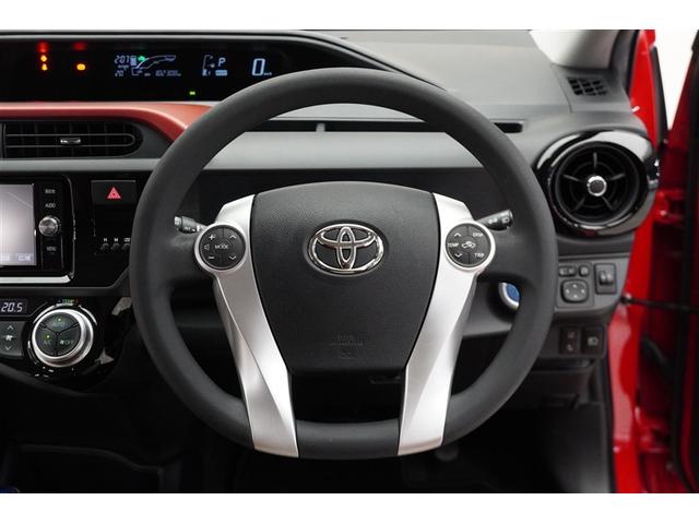 アクア Ｓ　スマートキープッシュスタート　キーレスエントリ　フルセグ地デジ　イモビ　ナビ＆ＴＶ　ワンオーナー車　オートエアコン　デュアルエアバック　ＥＳＣ　Ｂカメラ　パワーウィンドウ　ＡＵＸ端子　ＥＴＣ　ＳＲＳ（13枚目）