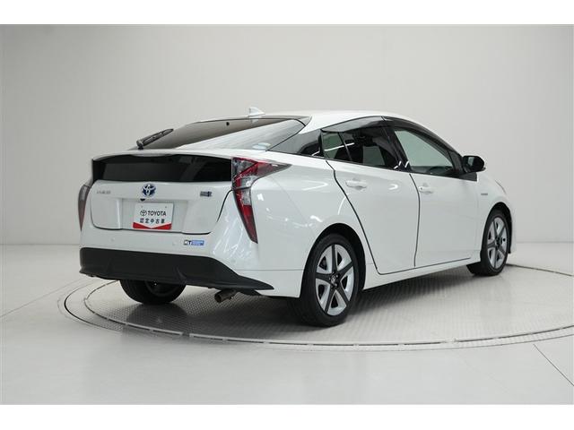 プリウス Ａツーリングセレクション　ドラレコ付き　スマキー　イモビライザー　バックモニター　クルコン　ＬＥＤヘッドライト　ＤＶＤ視聴可　ＥＴＣ　ナビＴＶ　メモリーナビゲーション　横滑り防止機能　キーフリ　アルミ　ＡＡＣ　ＡＵＸ　ＡＢＳ（3枚目）