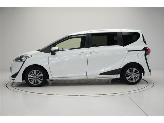 シエンタ ハイブリッドG クエロ 地デジTV 盗難防止 横滑り防止 LEDライト クルコン ドライブレコーダー スマートキー ETC 1オーナー バックモニタ DVD オ-トエアコン AUX メモリ-ナビ エアバッグ AW 3列シート(4枚目)