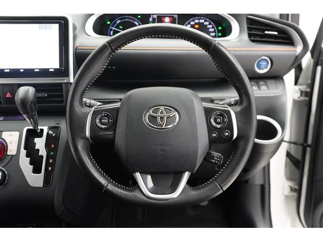 シエンタ ハイブリッドG クエロ 地デジTV 盗難防止 横滑り防止 LEDライト クルコン ドライブレコーダー スマートキー ETC 1オーナー バックモニタ DVD オ-トエアコン AUX メモリ-ナビ エアバッグ AW 3列シート(18枚目)