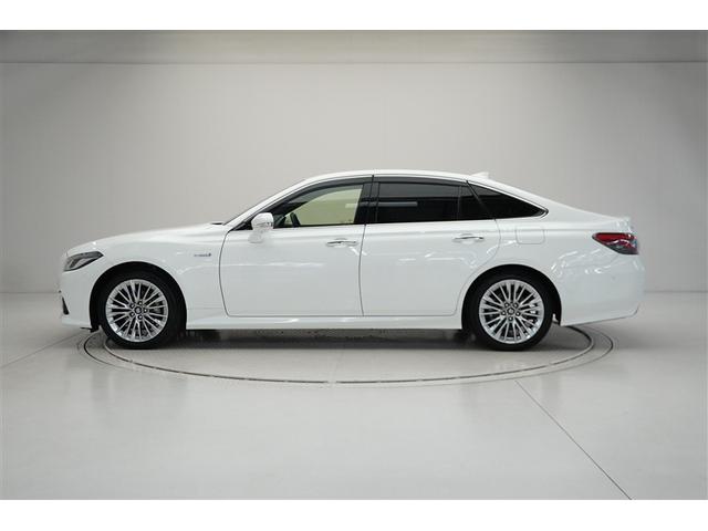 クラウンハイブリッド S エレガンススタイル 衝突軽減ブレーキ LEDライト ワンオーナー車 バックカメラ クルコン ETC パワーシート DVD再生 ドラレコ メモリーナビ ミュージックプレイヤー接続可 アルミホイール スマートキー ナビTV(2枚目)