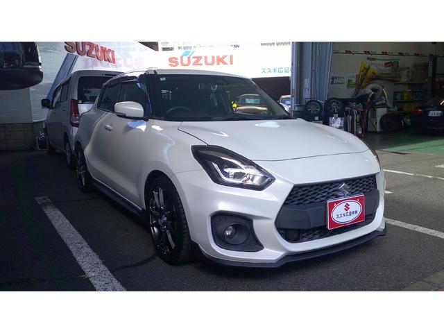 スイフトスポーツ ベースグレード セーフティサポート・ケンウッド8インチナビ・フルセグTV・ブリッツ車高調・クスコフロントタワーバー・ウエッズスポーツ17インチアルミ・ビルトインETC・モンスタードアバイザー・(4枚目)