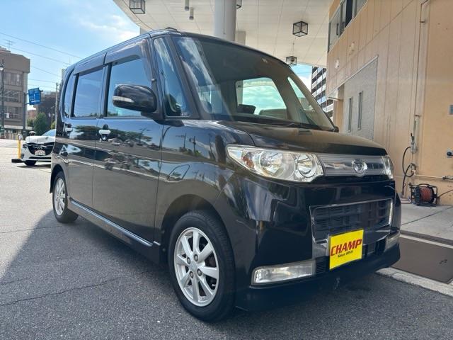 タント カスタムＸリミテッド　禁煙車　ゴリラナビ　ＣＤデッキ　純正アルミ　片側電動スライドドア　ＨＩＤヘッドライト　ＥＴＣ（4枚目）