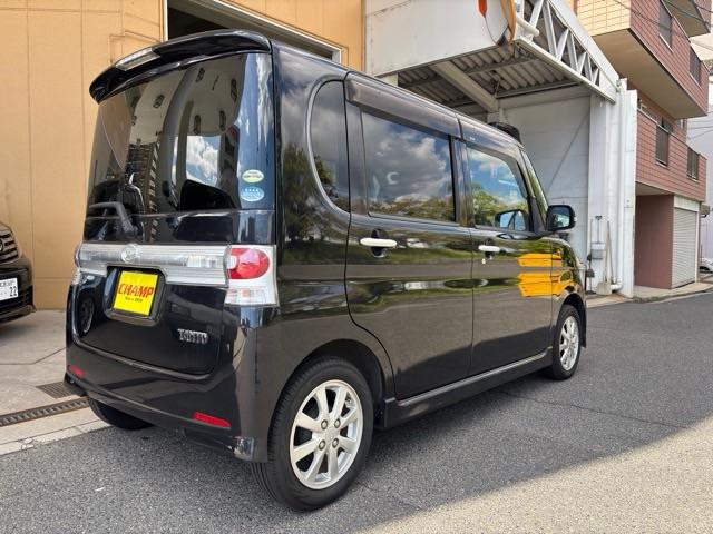 タント カスタムＸリミテッド　禁煙車　ゴリラナビ　ＣＤデッキ　純正アルミ　片側電動スライドドア　ＨＩＤヘッドライト　ＥＴＣ（8枚目）
