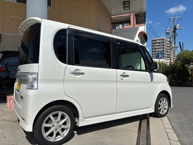タント カスタムＸスペシャル　禁煙車　ナビ　ワンセグＴＶ　純正アルミ　片側電動スライドドア　ＨＩＤヘッドライト　アイドリングストップ（7枚目）
