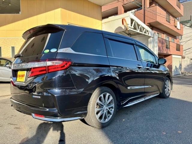 オデッセイハイブリッド ハイブリッドアブソルート・ホンダセンシング 禁煙車 純正8インチナビ バックカメラ フリップダウンモニター ETC ドライブレコーダー クルーズコントロール LEDヘッドライト 両側パワースライドドア(7枚目)