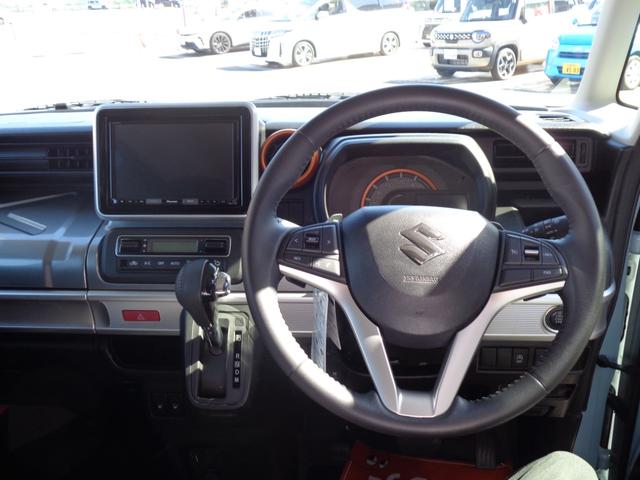 スペーシアギア ハイブリッドＸＺ　ターボ　８インチナビ　ＴＶ　ＥＴＣ　スズキセーフティサポート　左右パワースライドドア　クルーズコントロール　バックモニター（9枚目）