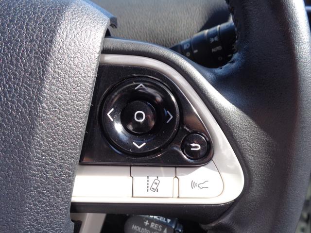 プリウス Aプレミアム ツーリングセレクション 社外9インチナビ TV ETC バックモニター トヨタセーフティセンス クルーズコントロール ヘッドアップディスプレイ フロントシートヒーター モデリスタエアロ(24枚目)