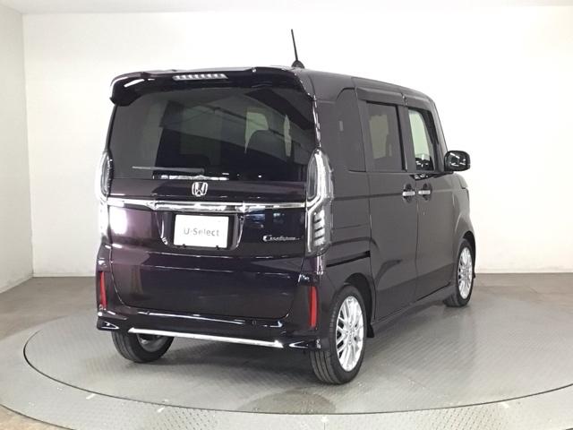 Ｎ－ＢＯＸカスタム Ｌターボ　ＬＥＤ・フルセグ・メモリナビ・バックカメラ・純正ＡＷ・両側電動ドア・ＥＴＣ　地デジチューナー　衝突軽減ブレーキサポート　ＬＥＤヘッドライ　ターボエンジン　ＰＳ　カーテンエアバック　シートヒータ　ＵＳＢ（2枚目）