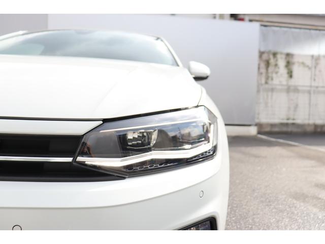 ポロ TSIハイライン 純正ナビ LEDヘッドライト ブラインドスポット レザーステアリング パドルシフト(35枚目)