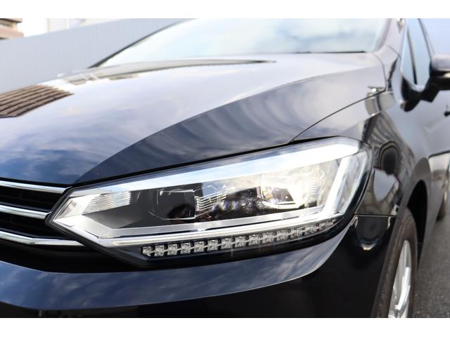 ゴルフトゥーラン 　アップグレードパッケージ　純正ドラレコ前後　ナビ　３列シート　７人乗り　ＬＥＤヘッドライト　サンブラインド（40枚目）