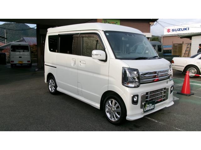 エブリイワゴン PZターボスペシャル 9インチナビ バックカメラ フルセグTV ETC ドラレコ前後 両側パワスラ 電動ステップ(2枚目)